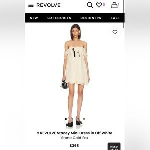 Stone cold fox Stacey dress in size Large!